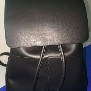 Zara Faux Leather Backpack (NWOT)